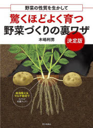 【3980円以上送料無料】驚くほどよく育つ野菜づくりの裏ワザ 野菜の性質を生かして 決定版/木嶋利男/著