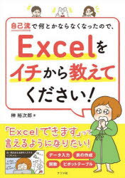 【3980円以上送料無料】自己流で何とかならなくなったので、Excelをイチから教えてください！／榊裕次郎／著
