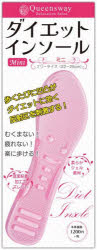 【3980円以上送料無料】ダイエットインソール　Mini／