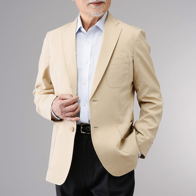 超歓迎 シニアファッション メンズ シアサッカー ジャケット 80代 70代 60代 90代 春夏 男性 おじいちゃん 服 プレゼント 高齢者 祖父 誕生日 送料無料 紳士服 上質で快適 Www Fundasamin Org Ar