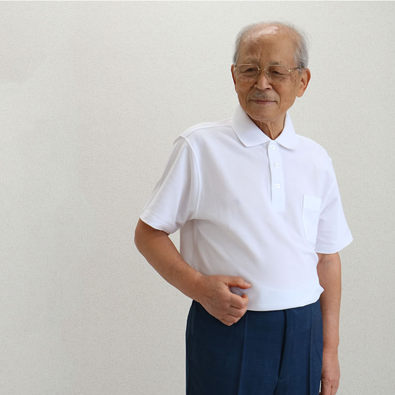 【楽天市場】紳士 半袖やわらかカノコポロシャツ（シニアファッション 60代 70代 80代 60代 メンズシニア 男性 紳士服 お年寄り高齢者
