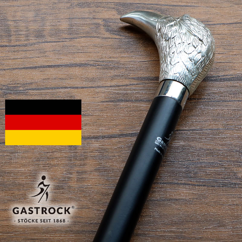 杖 男性用 おしゃれなドイツ製ステッキ ガストロック社製 GASTROCK イーグル 鷲 鳥 GA-47 （おじいちゃん プレゼント 祖父 シニア 高齢者 お年寄り 老人）