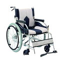 車椅子 折り畳み 【日進医療器 ND-1】 自走式 車いす 車椅子 車イス スチール製 送料無料