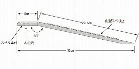 車椅子 スロープスロープ フリーサイズ 段差解消 (車いす 車イス 玄関用 階段用)