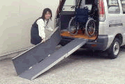 車椅子用段差解消PVWポータブルスロープ アル...の紹介画像2