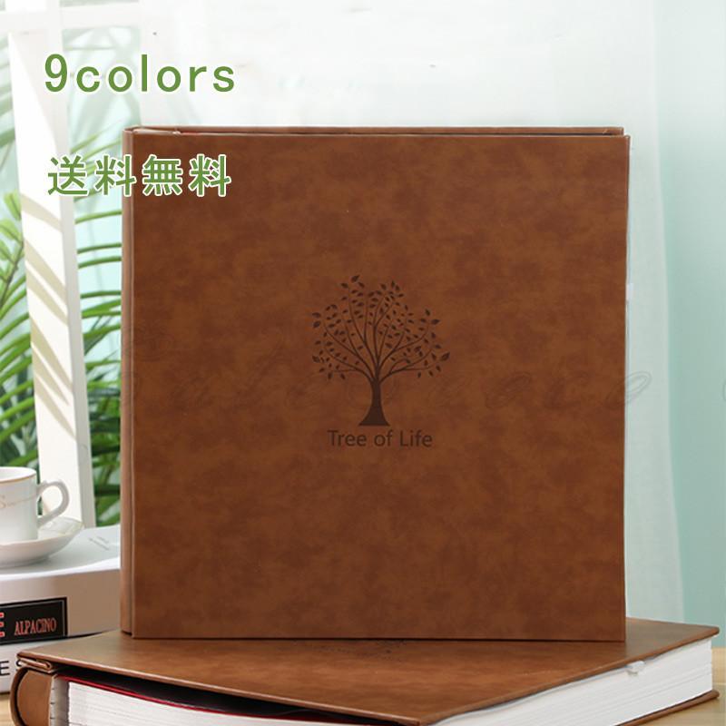 フォトアルバム アルバム 台紙60枚 スクラップブック プレゼント ギフト 贈り物 写真整理 大容量 収納 ..