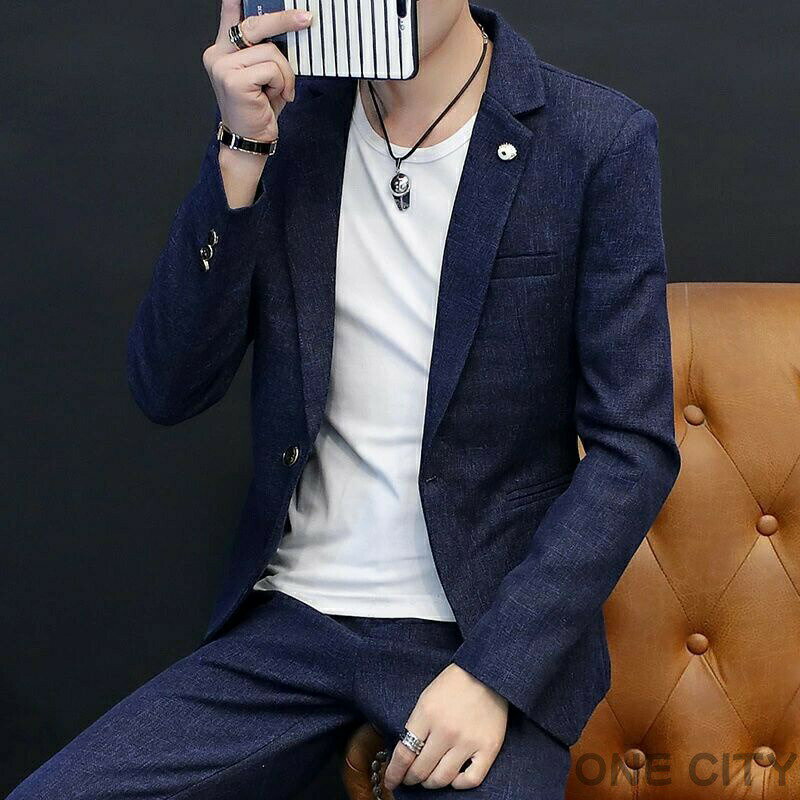 カジュアルスーツ メンズ 上下2点セット ジャケット パンツ Men's suits セットアップ ビジネス カジュアル 上下洗える スラックス 40代 50代テーラード 秋冬春 結婚式 卒業式 卒園式 パパ セレモニー 入社式 細身 スリム メンズスーツ お洒落 紳士服 春夏 秋冬