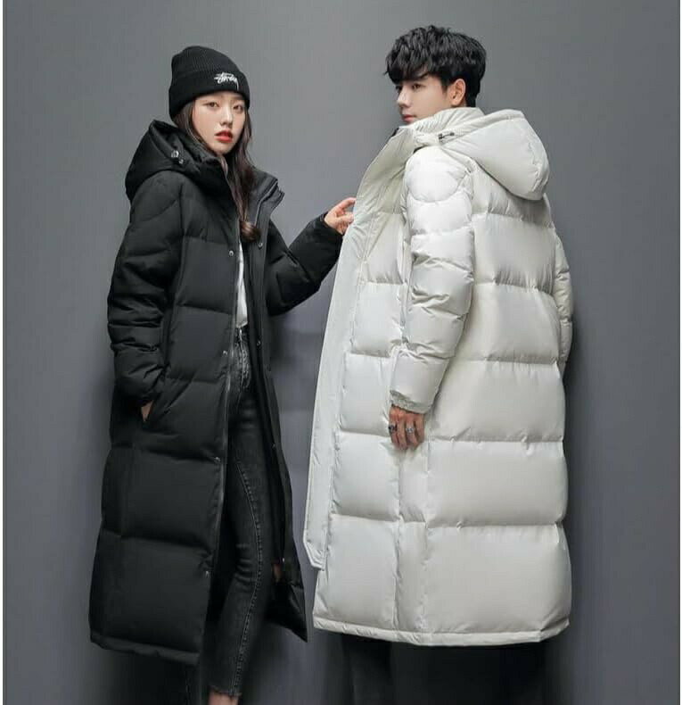 男女兼用 ダウンジャケット メンズ ダウンコート 秋冬 ロング ベンチコート レディース ロングジャ ...