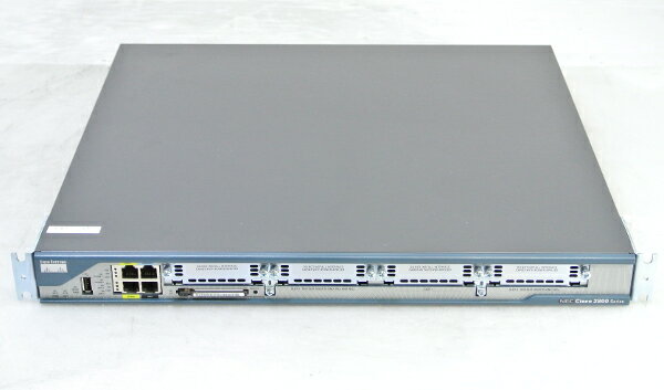 Cisco 2801 V05 C2801-IPBASE-M Ver.12.4(15)T8 DRAM384M/CF128M 【中古】【20140206】