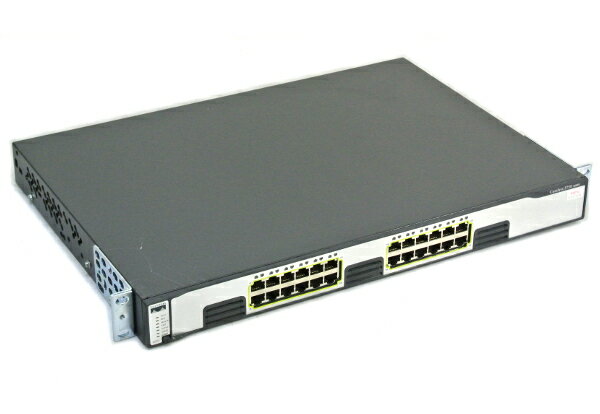 Cisco WS-C3750G-24T-E V05 C3750-IPSERVICESK9-M Ver12.2(46)SE 【中古】【20140630】