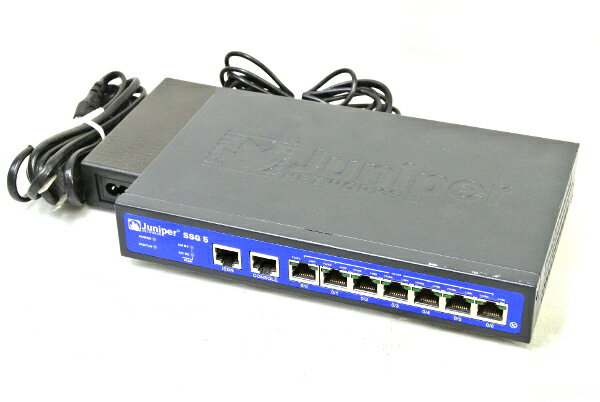 Juniper SSG5 (ISDN) 256MB Ver.6.1.0r2.0 SSG-5-SH-BT 初期化済 【中古】【20141028】