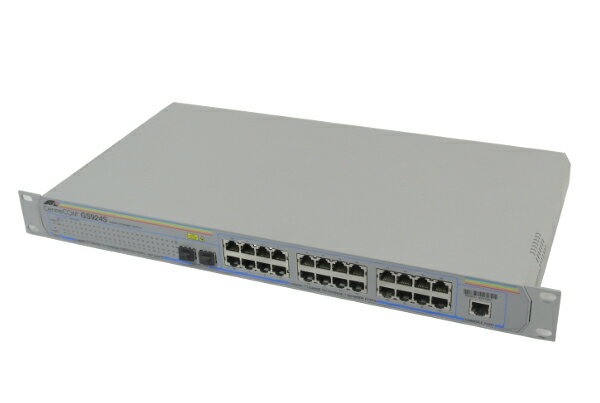 Allied Telesis CentreCOM GS924S GbE 24P マルチプルVLAN対応 【中古】【20150219】