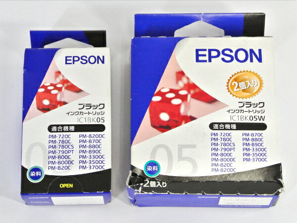 EPSON ICBK05 純正ブラックカートリッジ 3本セット 【中古】【20150605】