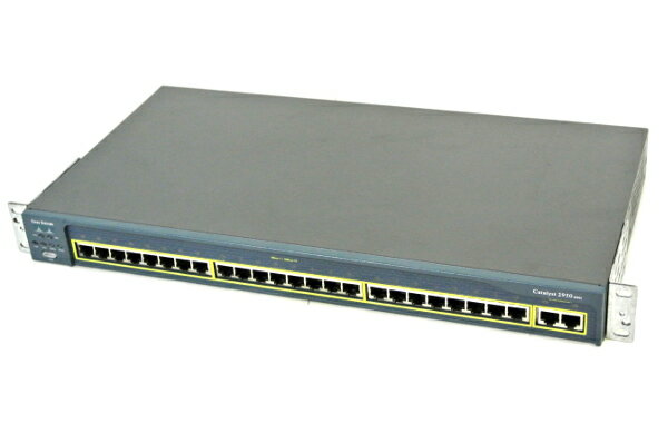 Cisco WS-C2950T-24 C2950-C3H2S-M Ver 12.0(5.3)WC(1) 初期化済 【中古】【20150605】