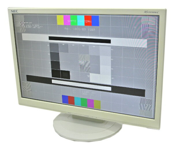NEC LCD-AS191WM-C 19inch WIDE 1440*900表示 DVI+RGB 2系統 【中古】【20151119】