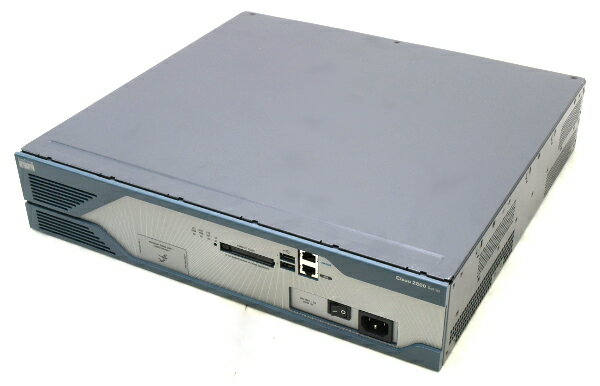 Cisco 2821 V05 C2800NM-IPBASEK9-M Version 12.4(17) 256M/64M 【中古】【20151218】