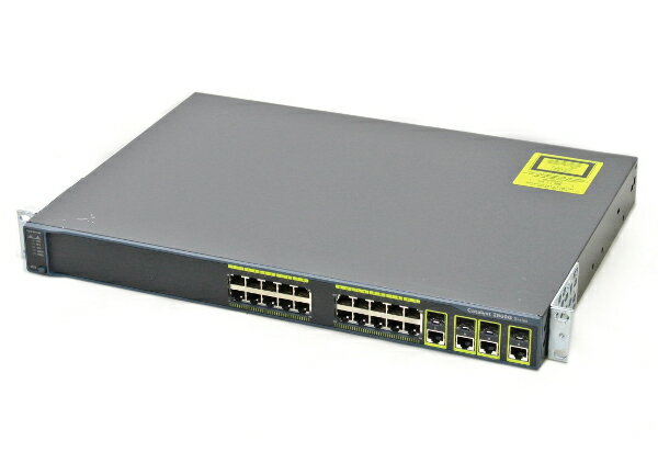 Cisco WS-C2960G-24TC-L V03 C2960-LANBASEK9-M Ver.12.2(55)SE1 【中古】【20160226】
