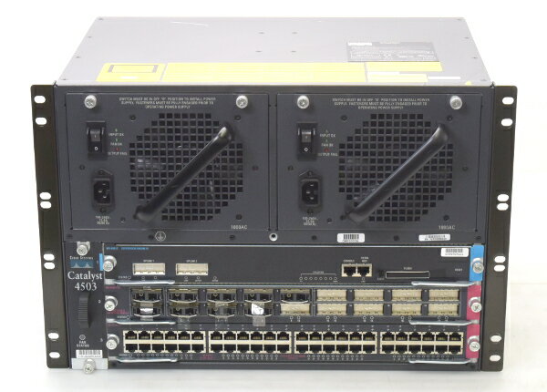 Cisco Catalyst 4500 WS-C4503 SVE4 設定初期化済 【中古】【20160610】