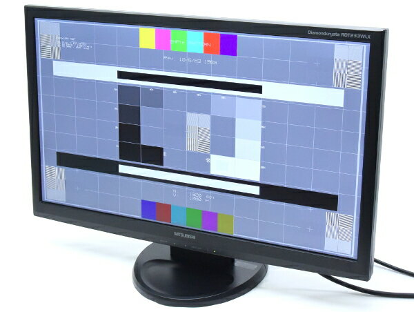三菱 RDT233WLX 23インチ非光沢IPSパネル フルHD 1920x1080ドット HDMI/DVI-D/アナログRGB入力 【中古】【20170621】