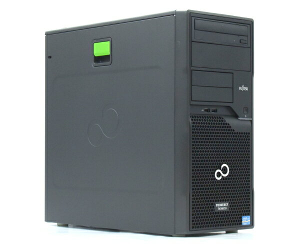 富士通 PRIMERGY TX100 S3 Xeon E3-1220v2 3.1GHz 4GB 250GBx2台(SATA3.5インチ/RAID1構成) DVD-ROM RAID 【中古】【20170712】:TCEダイレクト