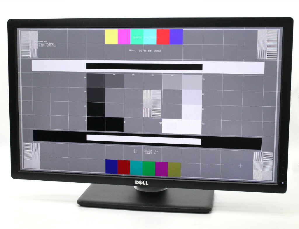 DELL U2713H 27インチ非光沢パネル WQHD 2560x1440ドット HDMI/DVI-D/MiniDisplayPort/DisplayPortx2系統入力 【中古】【20180110】