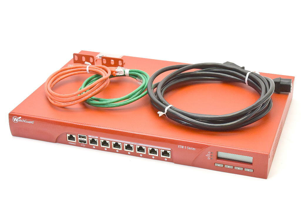 WatchGuard XTM 5シリーズ XTM510 XTM Pro Ver.11.6.3 ミッドレンジUTM 1ポート10/100 6ポート10/100/1000インターフェイス 【中古】【20180702】