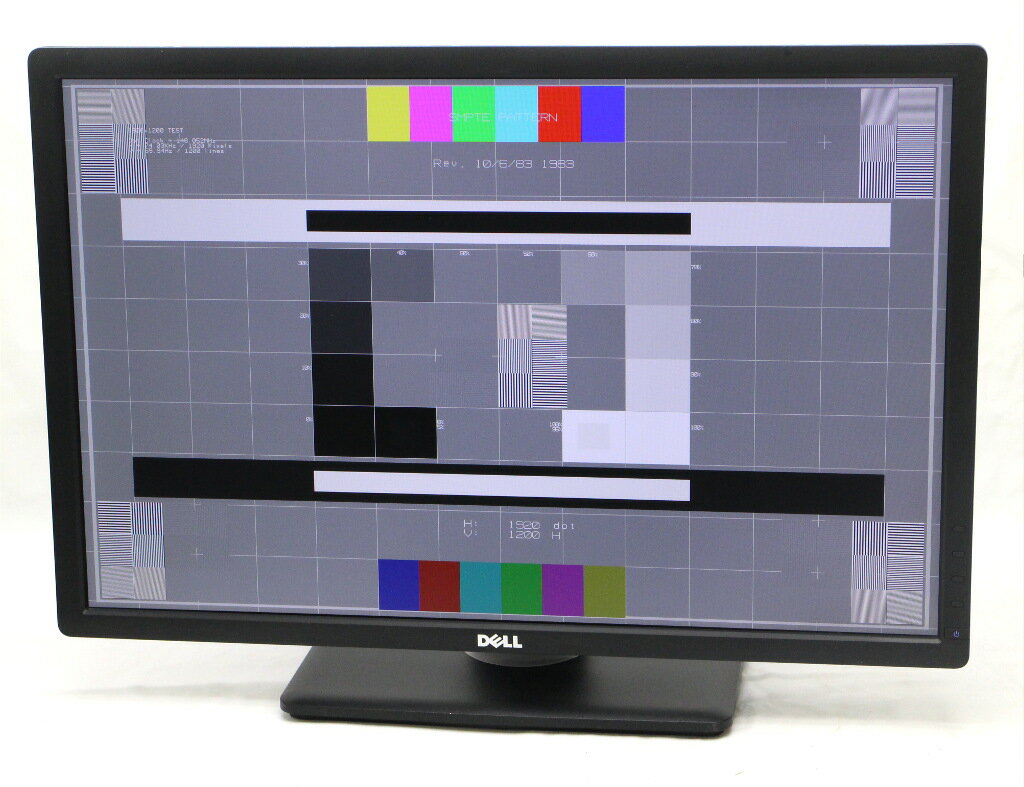 DELL U2412M 24インチ 非光沢パネル WUXGA 1920x1200ドット DisplayPort/DVI-D/アナログRGB入力 【中古】【20181127】