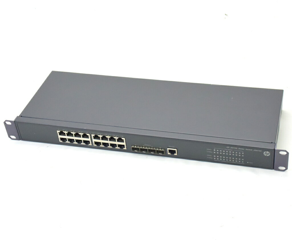 hp A5120-16G SI 16ポート GbE L2スイッチ 設定初期化済 【中古】【20181107】