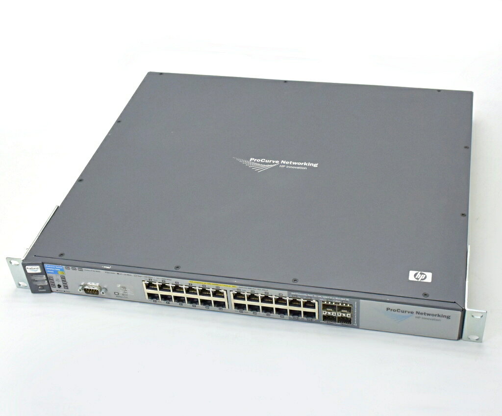 hp ProCurve Switch 3500yl-24G 24ポートPoE対応 GbE L3スイッチ 設定初期化済 【中古】【20181122】