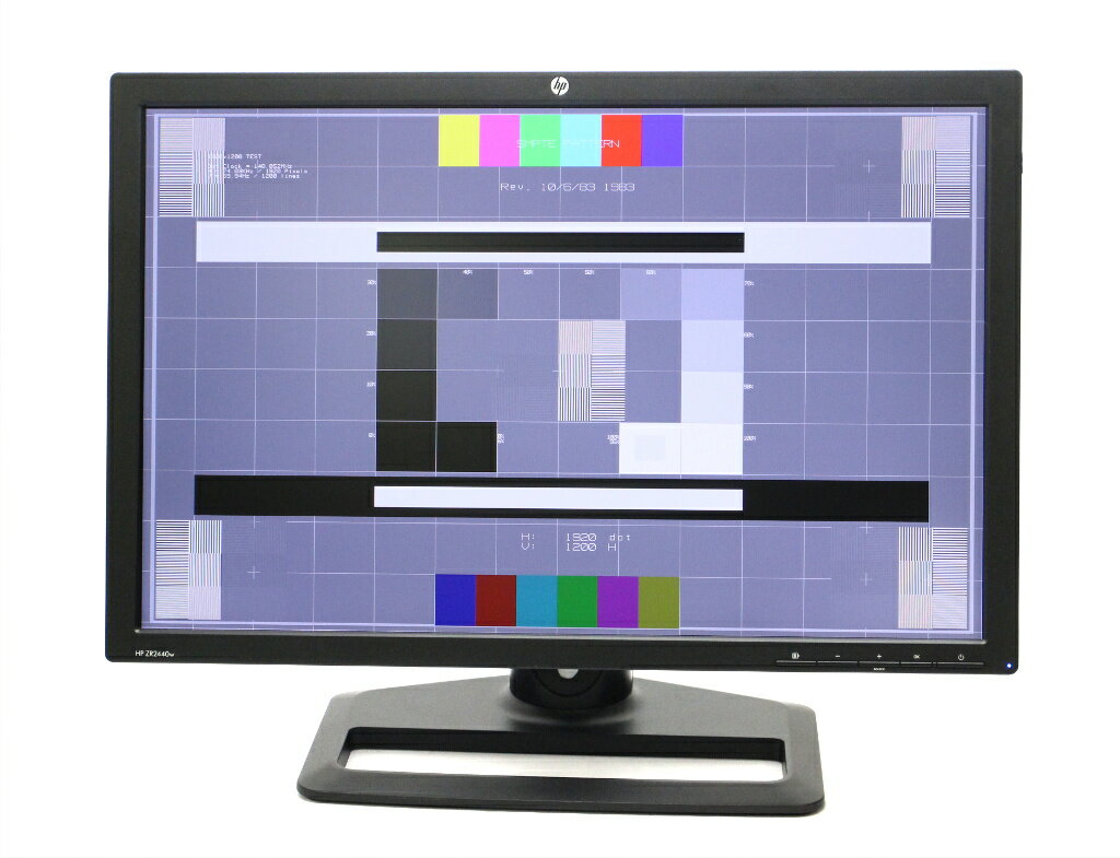 hp ZR2440w 24.1インチ 非光沢 IPSパネル WUXGA 1920x1200ドット HDMI/DisplayPort/DVI-D入力 8670h 【中古】【20190124】