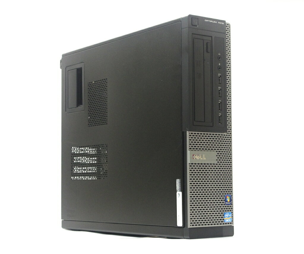 DELL Optiplex 7010 DT Core i5-3570 3.4GHz 4GB 500GB(HDD) DisplayPort x2 アナログRGB出力 DVD+-RW Windows7 Pro 64bit 【中古】【20190820】