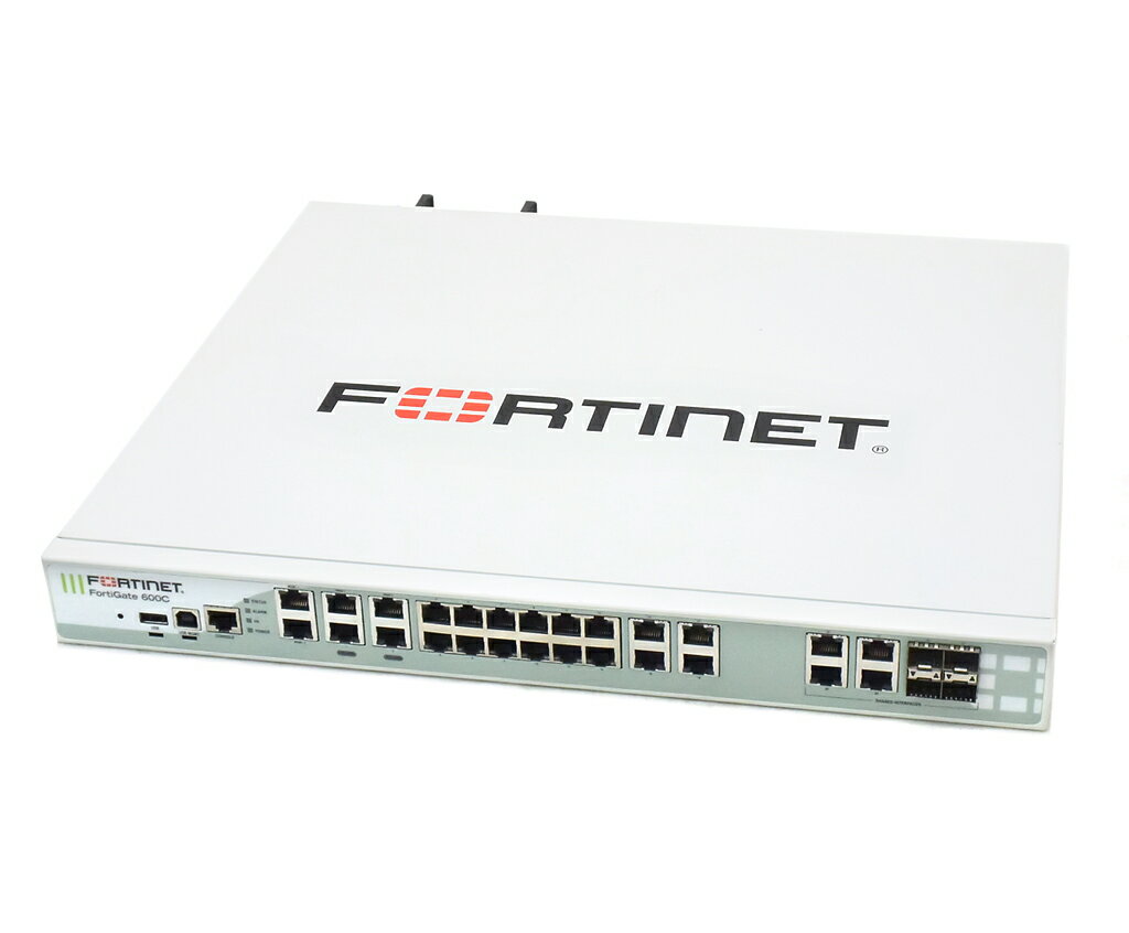 Fortinet FortiGate-600C 設定初期化済 RAM4GB Flash8GB v5.2.13 build0762 171212 (GA) ファン若干異音あり 【中古】【20191013】