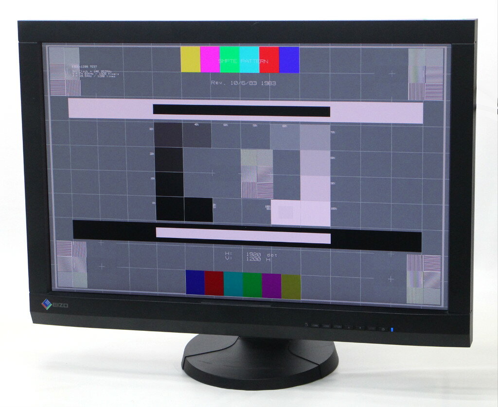 EIZO ColorEdge CG247 24.1インチ 非光沢 IPSパネル WUXGA 1920x1200 HDMI/DisplayPort/DVI-D キャリブレーション機能搭載モデル 【中古】【20200404】