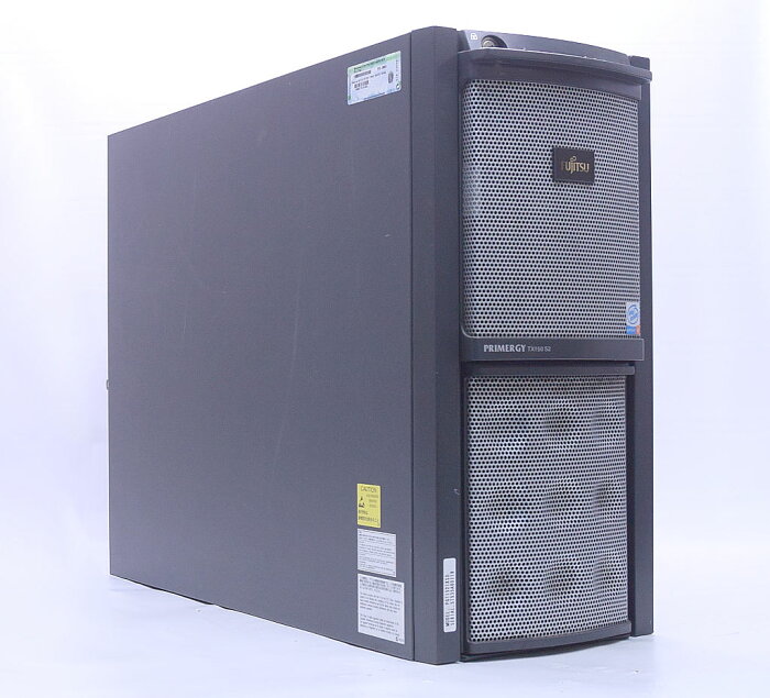 富士通 PRIMERGY TX150 S2 Pentium 4 3GHz 1GB 73GBx4台(SCSI3.5インチHDD/RAID5構成) CD-ROM 【中古】【20200602】