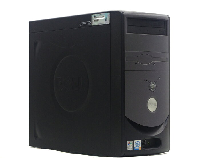 DELL Dimension 1100 Pentium4 2.8GHz 1GB 160GB(HDD) アナログRGB出力 DVD+-RW WindowsXP Pro 32bit 【中古】【20201015】