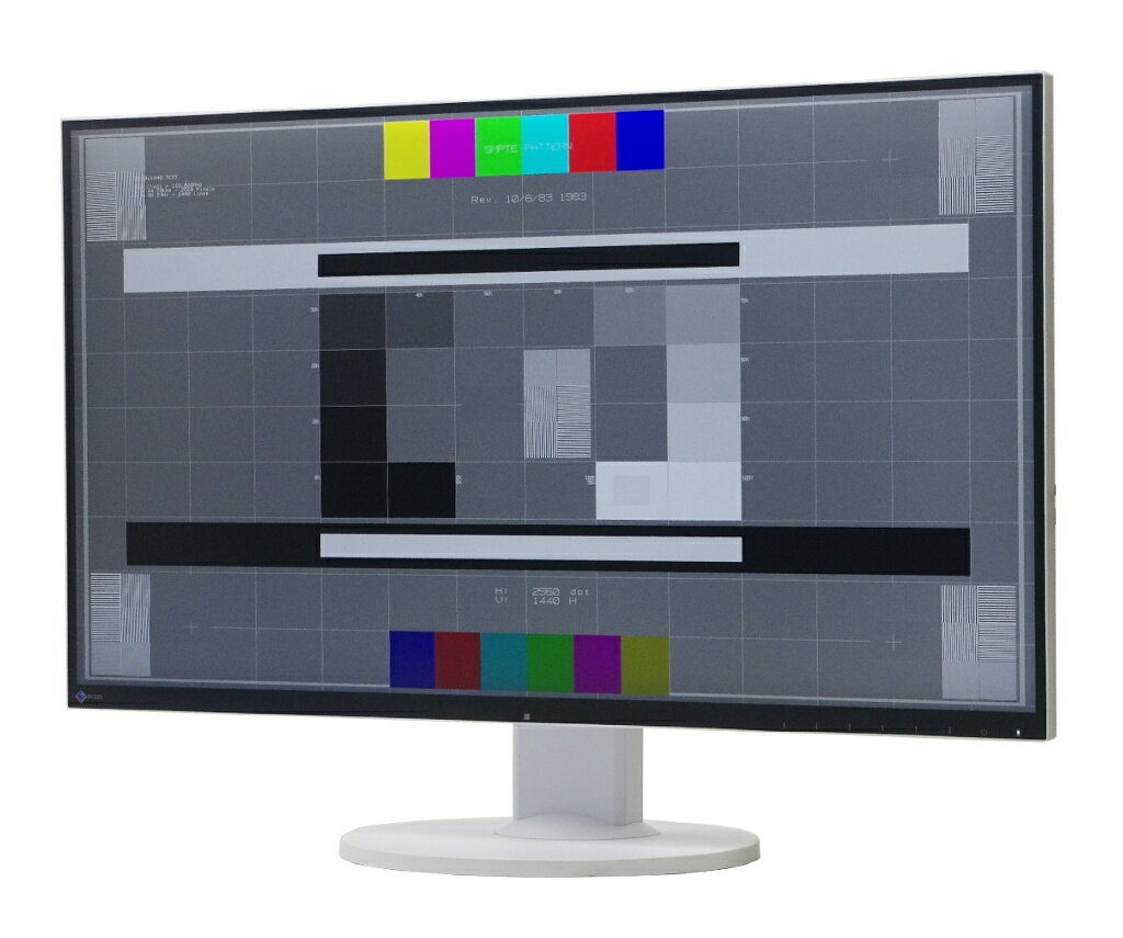 EIZO FlexScan EV2750 27インチ 非光沢 IPSパネル WQHD 2560x1440ドット HDMI/DisplayPort/DVI-D入力 フレームレス 630h 【中古】【20201208】