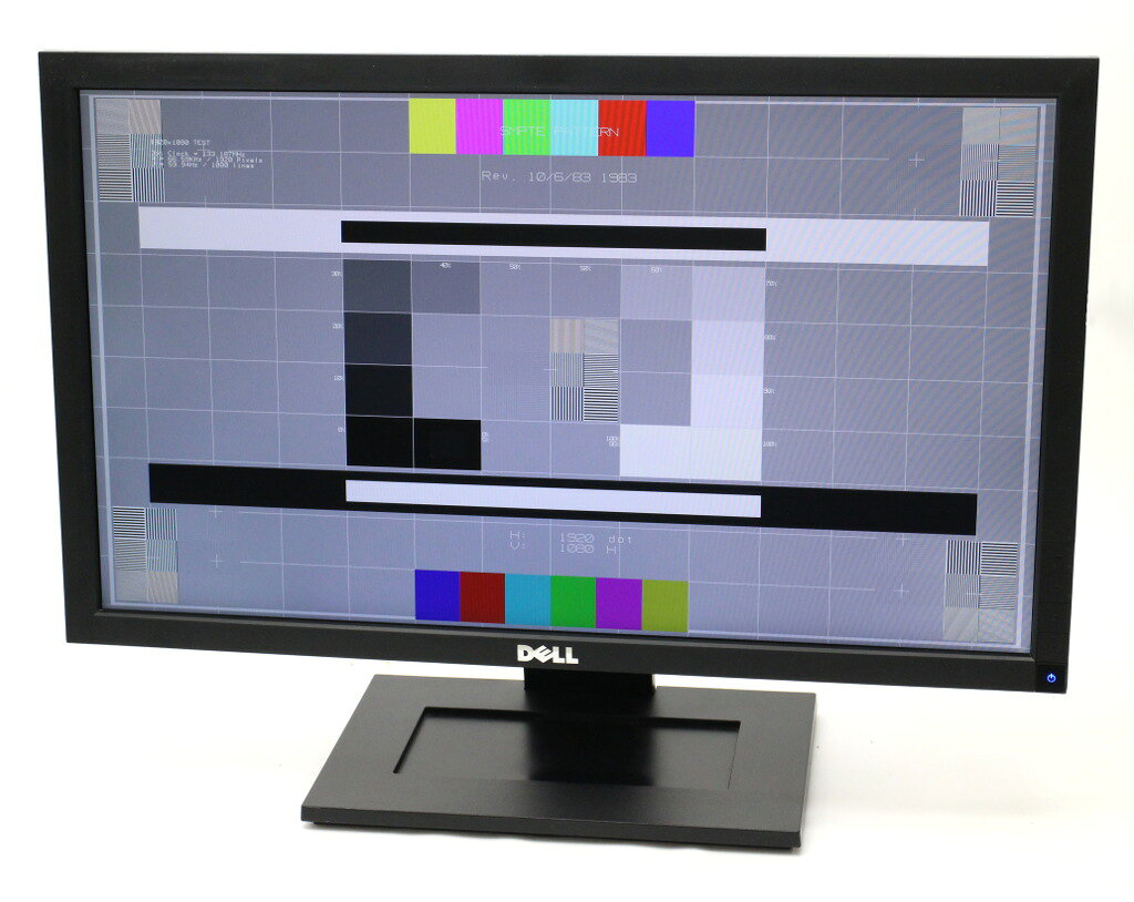 DELL E2211H 21.5インチ 非光沢パネル フルHD 1920x1080ドット DVI-D/アナログRGB入力 【中古】【20210416】