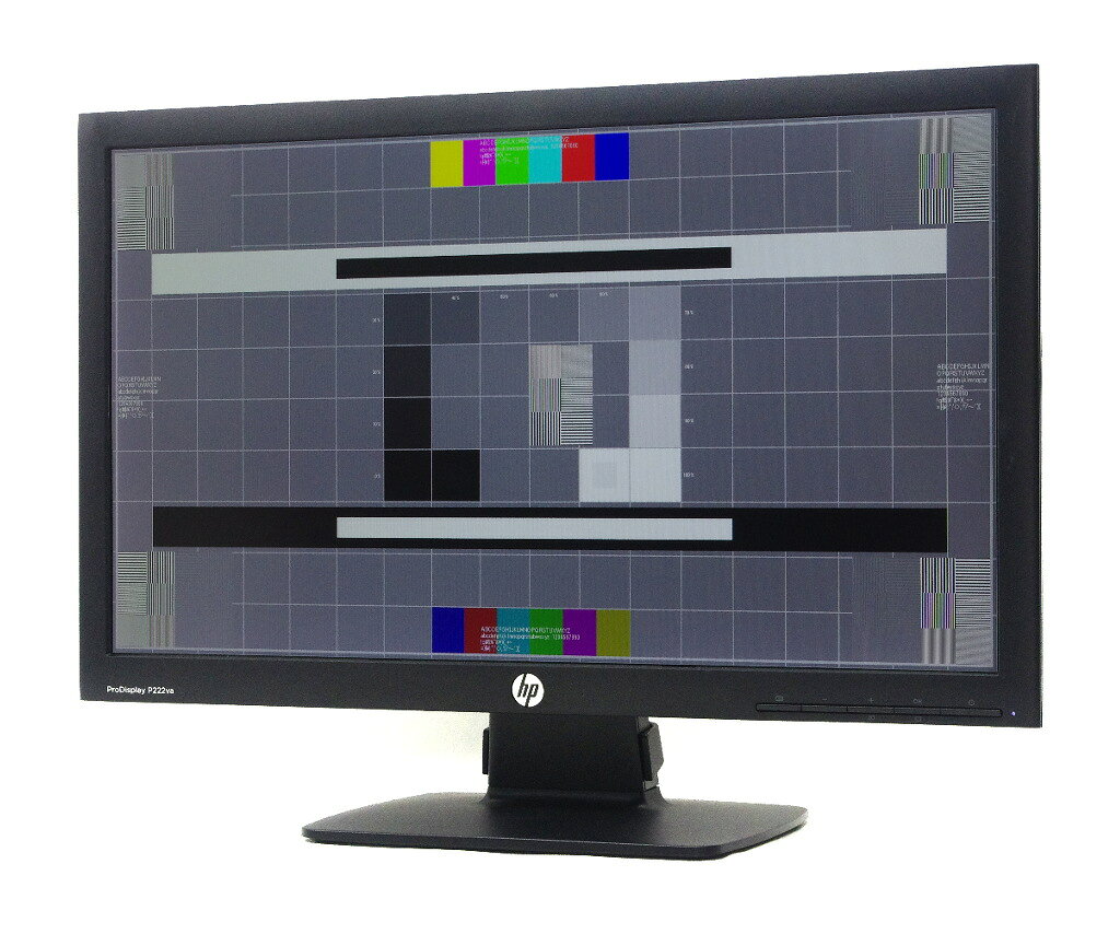 hp ProDisplay P222va 21.5インチ非光沢パネル フルHD 1920x1080ドット DisplayPort/アナログRGB入力 10000h未満 【中古】【20210506】