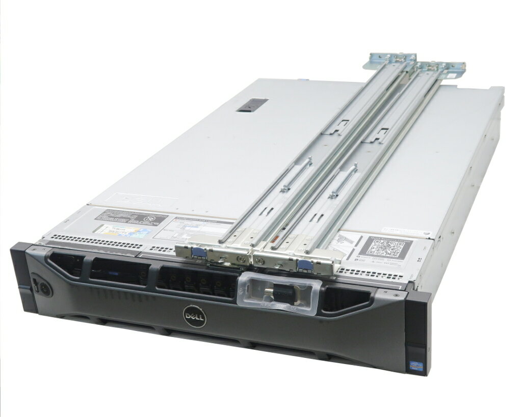 DELL PowerEdge R720 Xeon E5-2630 2.3GHz*2 64GB 500GBx12台 SAS/RAID60 DVD+-RW AC*2 PERC H710 Mini 2.5インチHDDx16ベイモデル 【中古】【20220315】