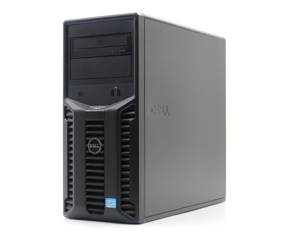 DELL PowerEdge T110 II Xeon E3-1230 3.2GHz 8GB 500GBx3台(SATA3.5インチ/RAID5構成) DVD-ROM PERC S100 