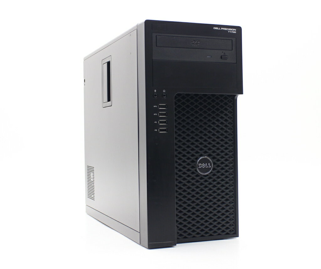 DELL Precision Workstation T1700 MT Xeon E3-1220 v3 3.1GHz 16GB 256GB(SSD) Quadro K2000 DVD-ROM Windows10 Pro 64bit šۡ20220705