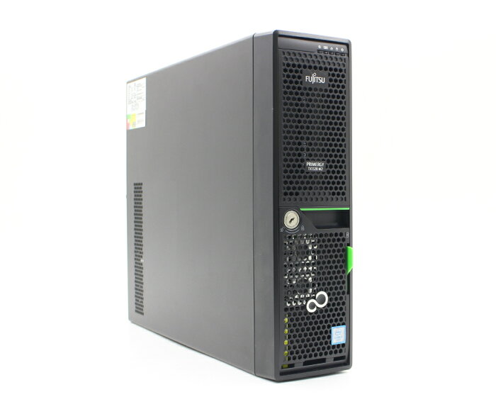 富士通 PRIMERGY TX1320 M2 Core i3-6100 3.7GHz 8GB 1TBx2台(SATA3.5インチ/RAID1構成) DVD-ROM PRAID CP400i 【中古】【20220825】