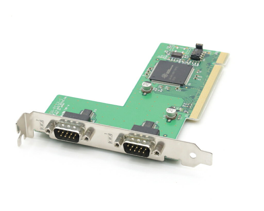 ◇IO DATA RSA-PCI2 2ポートRS-232Cカード D-sub9オスコネクタ PCI Ver2.1対応 【中古】【20221004】