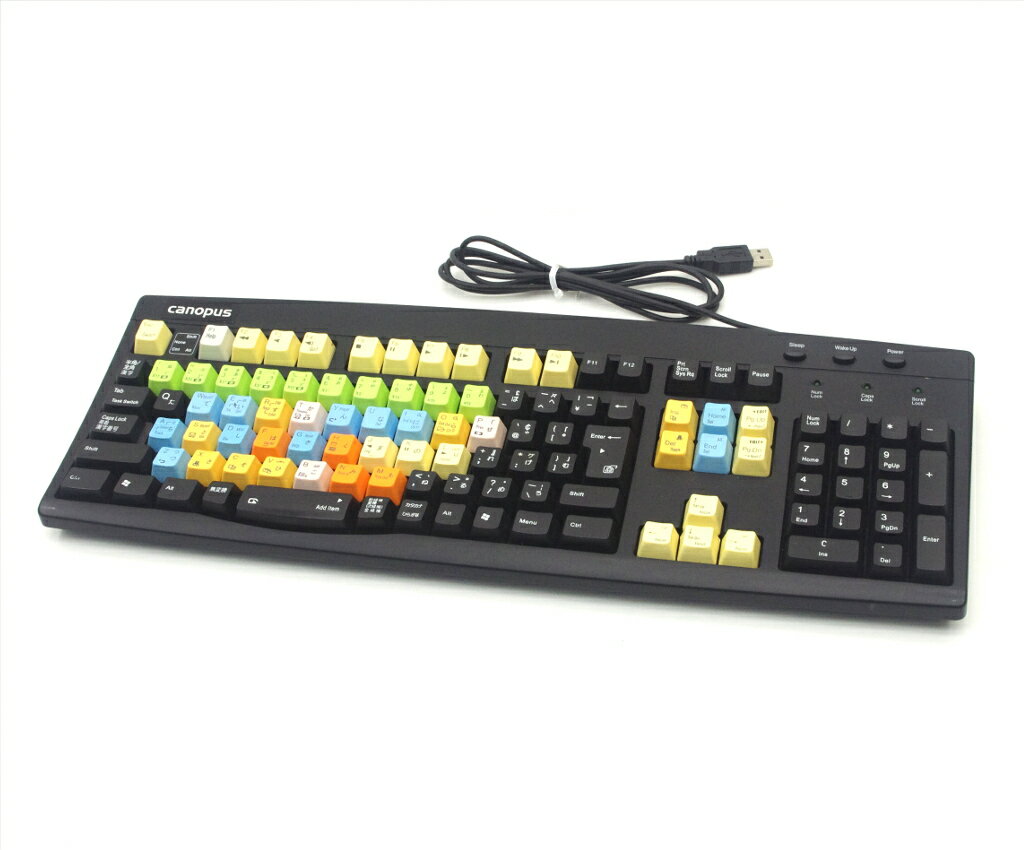 canopus EDIUS Keyboard USB 日本語キーボード 【中古】【20221005】