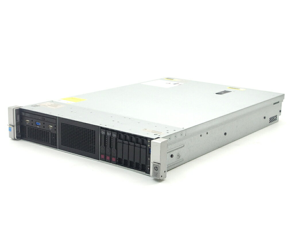 【20コア】hp ProLiant DL380 Gen9 Xeon E5-2687W v3 3.1GHz 2 256GB 600GBx3台(SAS2.5インチ/RAID5) Smart Array P440 冗長電源 200V駆動 【中古】【20221220】