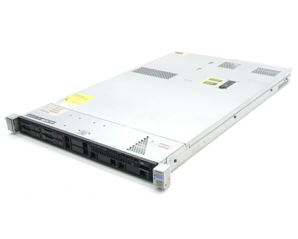 hp ProLiant DL360p Gen8 Xeon E5-2643 v2 3.5GHz 2 128GB 300GBx4台(SAS2.5インチ/6Gbps/RAID6構成) SmartArray P420i 【中古】【20230502】