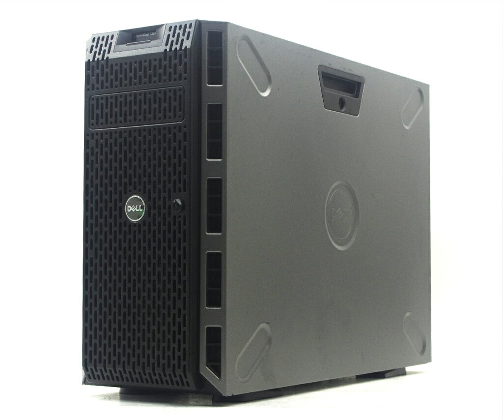 DELL PowerEdge T320 Xeon E5-2403 v2 1.8GHz 32GB 500GBx2台(SATA3.5インチ/RAID1構成) DVD-ROM PERC H310 【中古】【20230502】