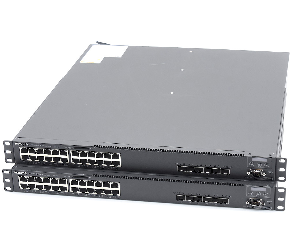 AlaxalA 10GbE L3スイッチ 訳あり