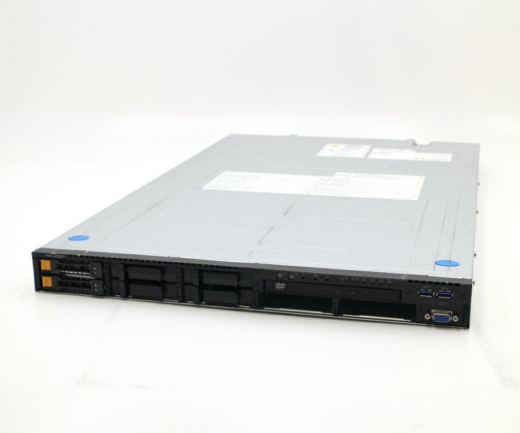 NEC Express5800/R120g-1E Xeon E5-2603 v4 1.7GHz 48GB 900GBx2(SAS2.5/12Gbps/RAID1) DVD-ROM AC*2 MegaRAID MR9362-8i šۡ20230706