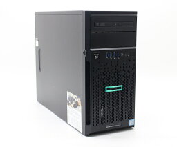 hp ProLiant ML30 Gen9 Xeon E3-1230 v5 3.4GHz 8GB 1TBx2台(SATA 3.5インチ/RAID1構成) DVD-ROM Smart Array B140i ECCメモリ使用 【中古】【20230610】